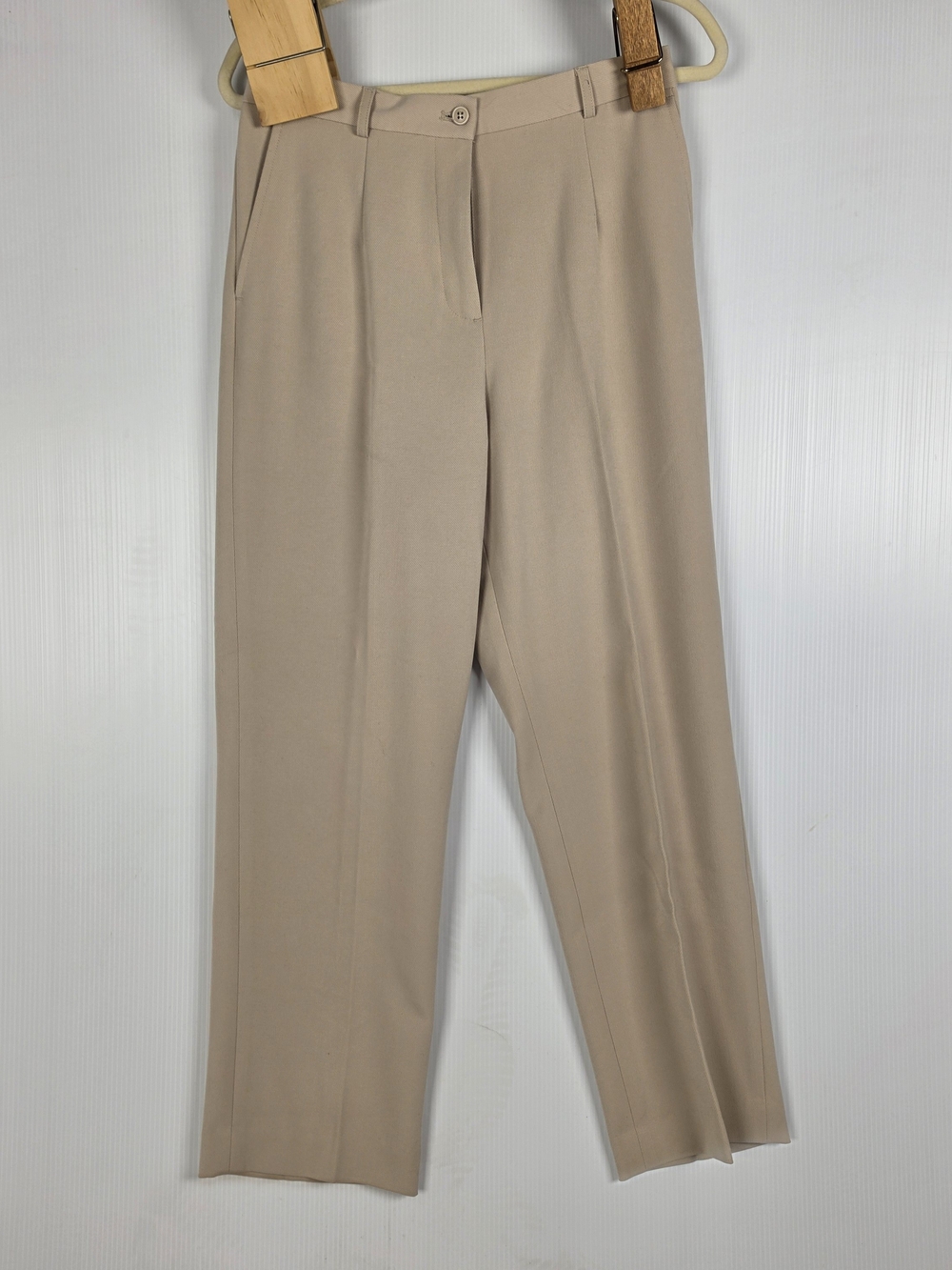 Women's Straight Dress Pants - Taupe By Appleseed